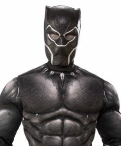Rubies Deerfield Black Panther Deluxe Costume, Adult Marvel Other