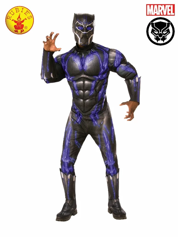 Rubies Deerfield Marvel Other Black Panther Battle Costume, Adult 1 Rubies Deerfield Marvel Other Black Panther Battle Costume, Adult