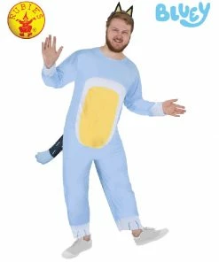 Rubies Deerfield Bandit Costume, Adult Bluey