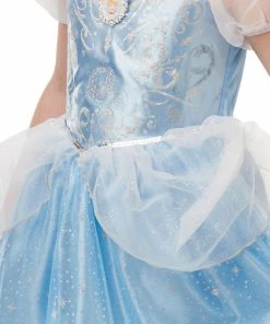 Rubies Deerfield Cinderella Glitter & Sparkle Costume, Child Disney Princess