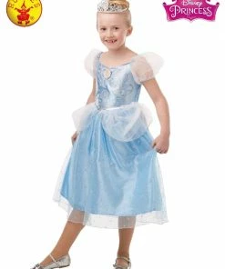 Rubies Deerfield Cinderella Glitter & Sparkle Costume, Child Disney Princess