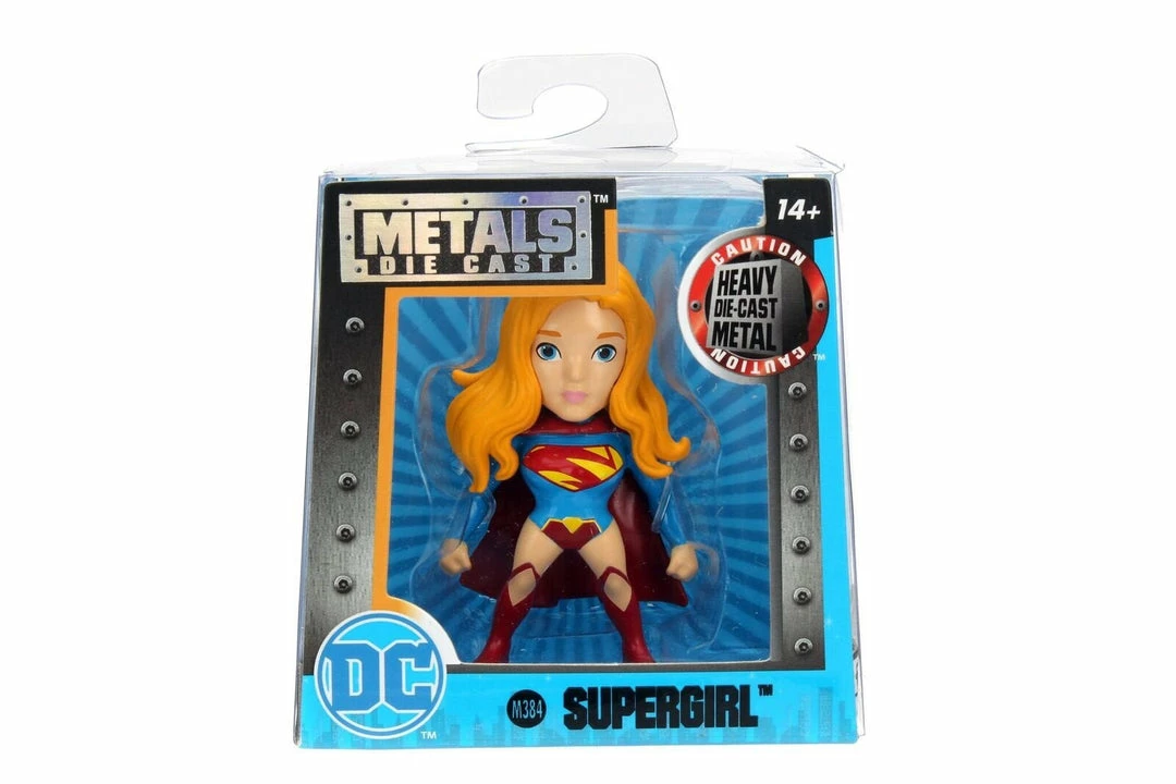 Jada Toys Diecast Cars DC Girls - Supergirl (Blue) 2.5" Metals 1 Jada Toys Diecast Cars DC Girls - Supergirl (Blue) 2.5" Metals