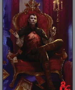 Ozzie Collectables Dungeons And Dragons Count Strahd Von Zarovich Standard Sized Sleeves 50ct All Board Games