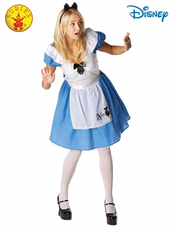 Rubies Deerfield Alice In Wonderland Classic Costume, Adult Disney Junior 1 Rubies Deerfield Alice In Wonderland Classic Costume, Adult Disney Junior
