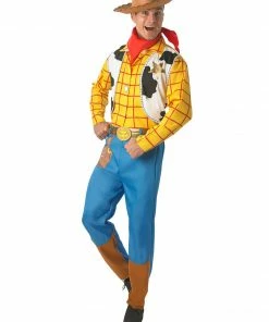 Rubies Deerfield Woody Deluxe Costume, Adult Disney Pixar