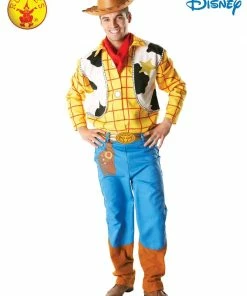 Rubies Deerfield Woody Deluxe Costume, Adult Disney Pixar