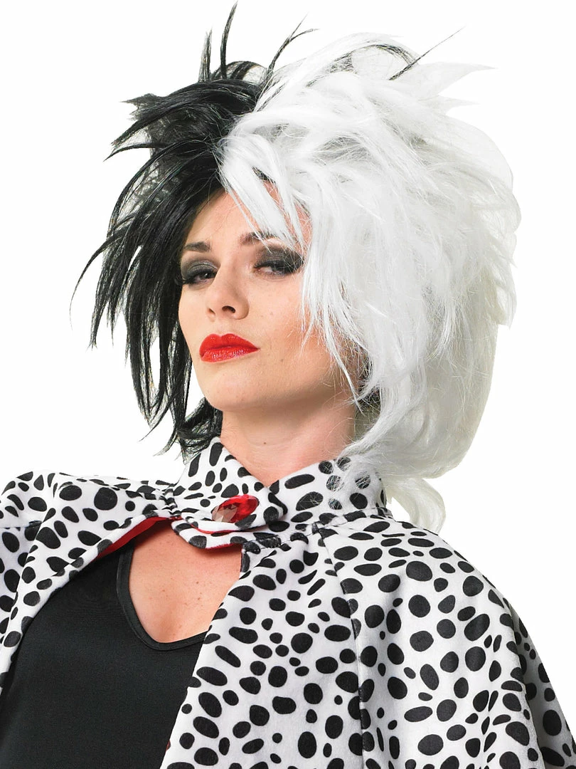 Rubies Deerfield Cruella De Vil Deluxe Costume, Adult Disney Junior 2 Rubies Deerfield Cruella De Vil Deluxe Costume, Adult Disney Junior