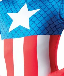 Rubies Deerfield Captain America 2Nd Skin Suit, Adult