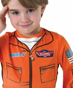 Rubies Deerfield Disney Pixar Dusty Planes Flight Suit, Child