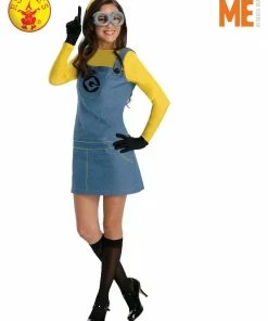 Rubies Deerfield Minions Minion Female Costume, Adult