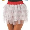 Rubies Deerfield Harley Quinn Skirt With Sequins, Teen