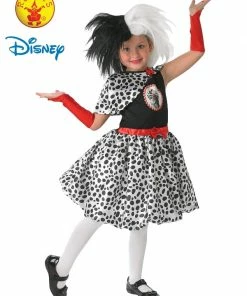 Rubies Deerfield Disney Junior Cruella De Vil Deluxe Costume, Child