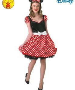 Rubies Deerfield Minnie Mouse Sassy Costume, Adult Disney Junior