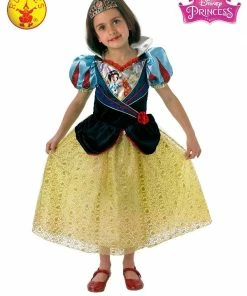 Rubies Deerfield Snow White Shimmer Deluxe Costume, Child