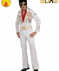 Rubies Deerfield Staff Picks Elvis Deluxe Costume, Adult
