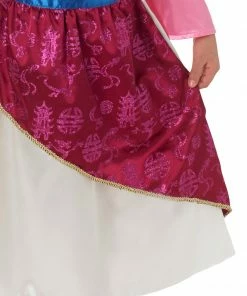 Rubies Deerfield Disney Princess Mulan Shimmer Deluxe Costume, Child