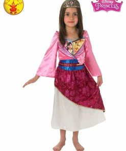 Rubies Deerfield Disney Princess Mulan Shimmer Deluxe Costume, Child