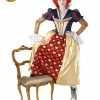 Rubies Deerfield Disney Junior Queen Of Hearts Deluxe Costume, Adult