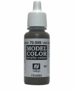 Ozzie Collectables Vallejo Model Colour - USA Olive Drab 17 Ml