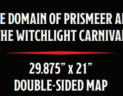 Ozzie Collectables D&D Icons Of The Realms The Domain Of Prismeer And The Witchlight Carnival Wall Map All Board Games