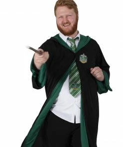 Rubies Deerfield Slytherin Robe, Adult Harry Potter