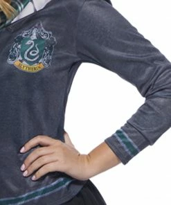 Rubies Deerfield Slytherin Costume Top, Adult Harry Potter