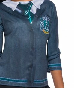 Rubies Deerfield Slytherin Costume Top, Child Harry Potter