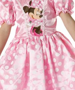 Rubies Deerfield Minnie Mouse Classic Pink Costume, Child