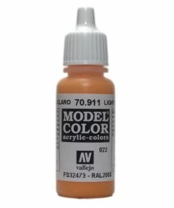 Ozzie Collectables All Board Games Vallejo Model Colour - Light Orange 17 Ml