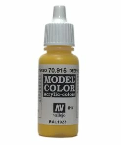 Ozzie Collectables Vallejo Model Colour - Deep Yellow 17 Ml All Board Games