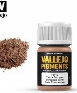 Ozzie Collectables Vallejo Pigments - European Earth 30 Ml All Board Games