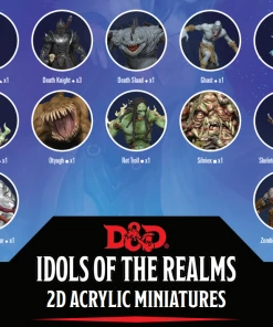 D&D Idols Of The Realms Boneyard 2D Set 1