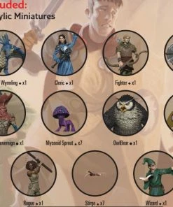 D&D Idols Of The Realms Dragons Of Stormwreck Isle 2D Set Dungeons & Dragons