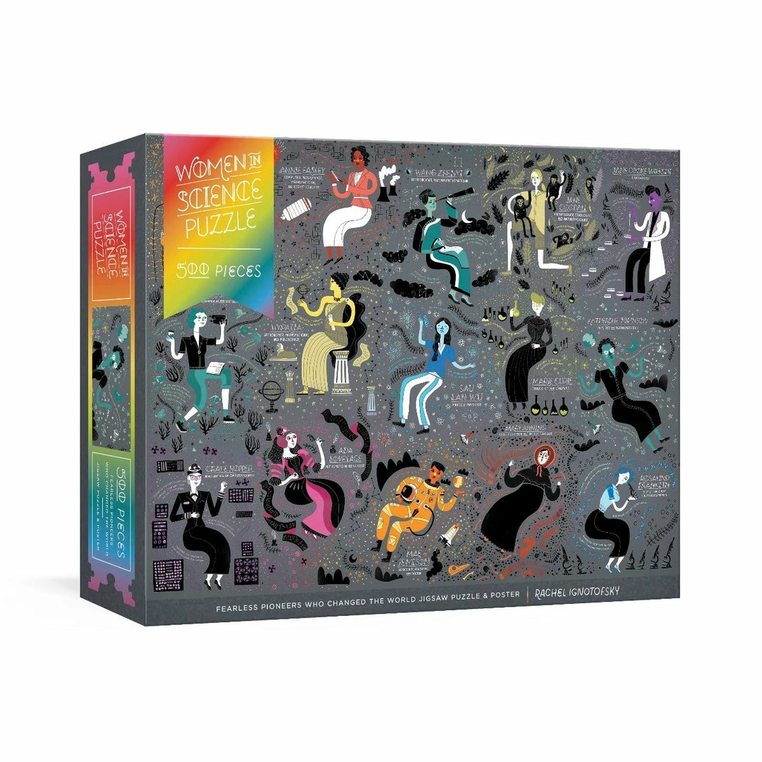 Ozzie Collectables All Board Games Women In Science 500pc Puzzle 1 Ozzie Collectables All Board Games Women In Science 500pc Puzzle