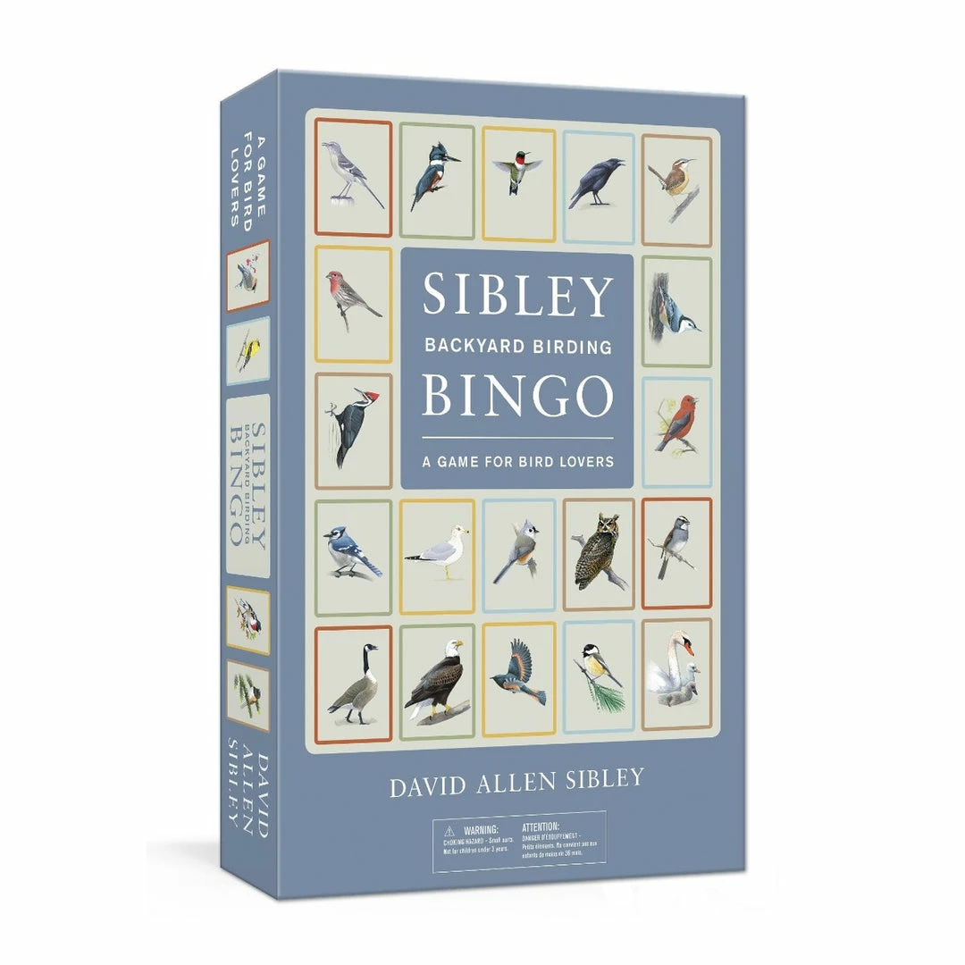 Ozzie Collectables All Board Games Sibley Backyard Birding Bingo 1 Ozzie Collectables All Board Games Sibley Backyard Birding Bingo