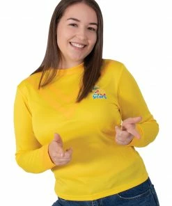 Rubies Deerfield The Wiggles Emma Wiggle Deluxe 30Th Anniversary Costume Top, Adult