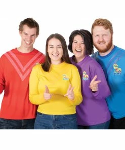 Rubies Deerfield The Wiggles Emma Wiggle Deluxe 30Th Anniversary Costume Top, Adult