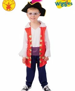 Rubies Deerfield The Wiggles Captain Feathersword Deluxe Costume, Child