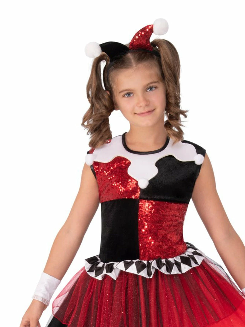 Rubies Deerfield Harley Quinn Deluxe Tutu Costume, Child 2 Rubies Deerfield Harley Quinn Deluxe Tutu Costume, Child