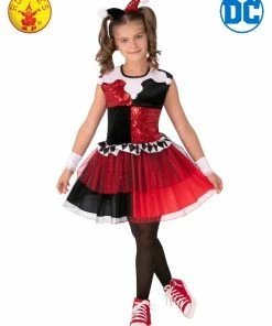 Rubies Deerfield Harley Quinn Deluxe Tutu Costume, Child