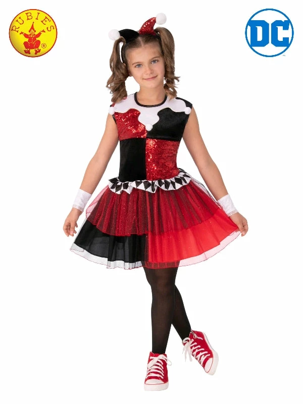 Rubies Deerfield Harley Quinn Deluxe Tutu Costume, Child 1 Rubies Deerfield Harley Quinn Deluxe Tutu Costume, Child