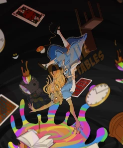 Disney - Alice In Wonderland - CaraLeaDraws Art Print Poster