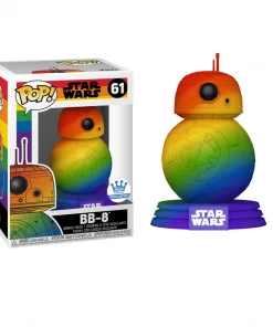 POP! Vinyls Star Wars - BB-8 (Rainbow) Funko Stickered Exclusive Pop! Vinyl #61