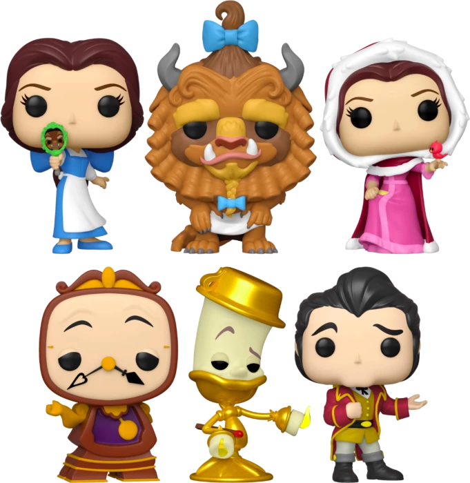 Funko Beauty And The Beast Bundle - 6 POP! Vinyls 1 Funko Beauty And The Beast Bundle - 6 POP! Vinyls