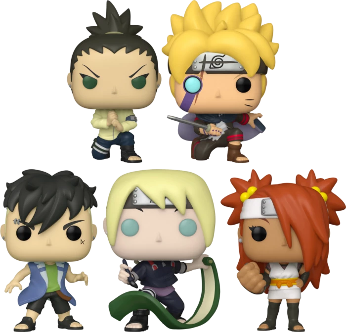 Boruto Funko Fair 2022 Bundle - 5 POP! Vinyls 1 Boruto Funko Fair 2022 Bundle - 5 POP! Vinyls