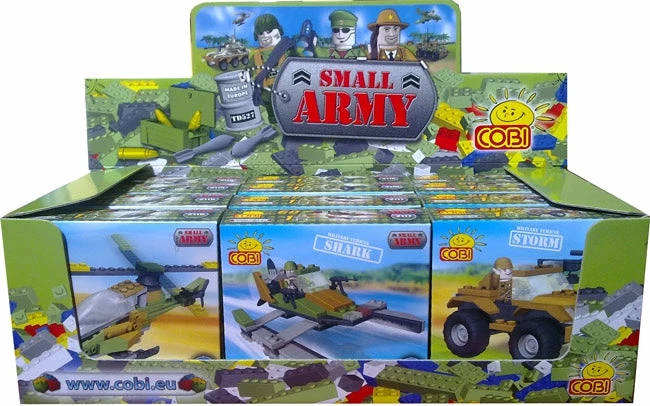 Cobi Small Army - 60 Piece Construction Set CDU #2 (Display Of 12) Construction Sets 1 Cobi Small Army - 60 Piece Construction Set CDU #2 (Display Of 12) Construction Sets