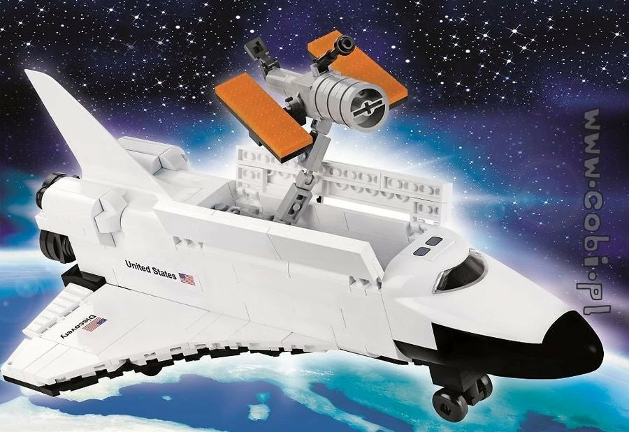 Cobi Construction Sets Smithsonian - 310 Piece Space Shuttle Discovery 11 Cobi Construction Sets Smithsonian - 310 Piece Space Shuttle Discovery