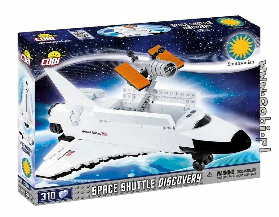 Cobi Construction Sets Smithsonian - 310 Piece Space Shuttle Discovery 12 Cobi Construction Sets Smithsonian - 310 Piece Space Shuttle Discovery