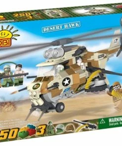 Cobi Construction Sets Small Army - 250 Piece Desert Hawk Military Helicopter Construction Set 6 Cobi Construction Sets Small Army - 250 Piece Desert Hawk Military Helicopter Construction Set