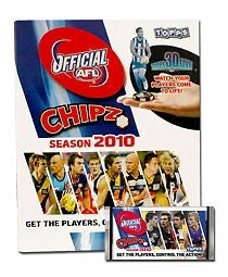 A Crowded Coop Sports Cards AFL - Chipz 2010 Starter Pack With Binder